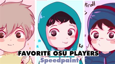 Speedpaint Osu Players Project Ace Kachulu