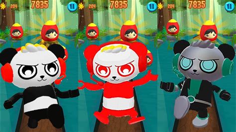 Tag With Red Combo Panda Vs Combo Panda Vs Spy Robo Cpmbo Run Gameplay