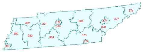 Zip Code Map East Tennessee Map Of World