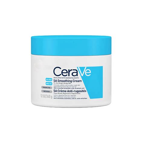 Cerave Sa Smoothing Cream For Dry Rough Bumpy Skin 340g The Mallbd