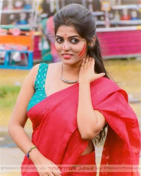 Triyaa Das Images Bengali Saree Model Actresses Exclusive Photoshoot Gallery