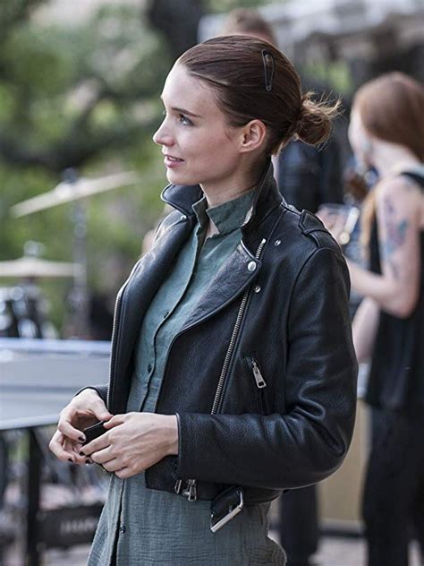 It looks like you're using artstation from great britain. Song to Song Rooney Mara Faye Leather Jacket