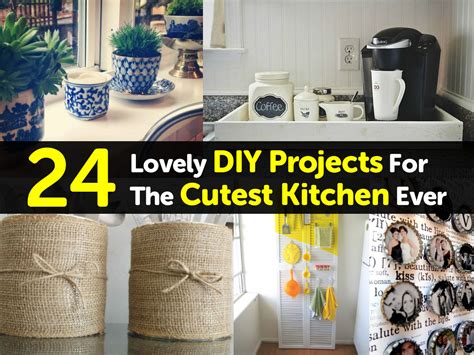 24 Lovely Diy Projects For The Cutest Kitchen Ever