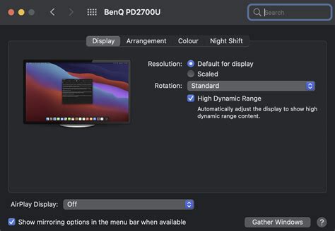 Washed Out Colours In The Macos Interface When Enabling Hdr Macrumors