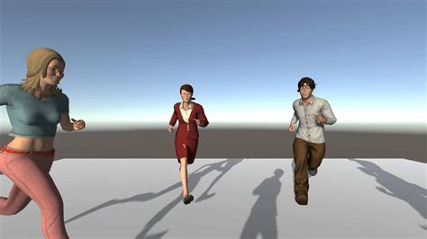 Beautiful Animated Realistic Humans Citizen Pack 3d Models