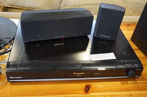 Panasonic Hometheater System 5 Disc Changer W Sub And Speakers