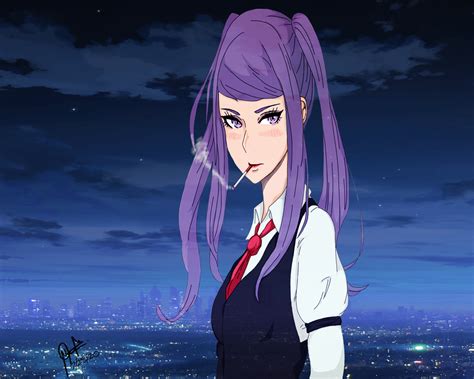 Edgy Anime Girl By Charliepuncake On Deviantart