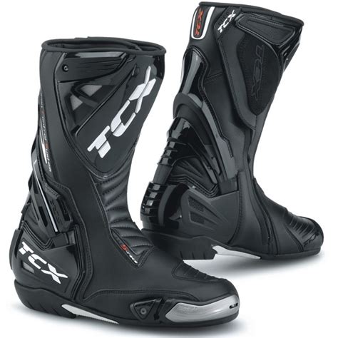 We have the best prices on dirt bike, atv and soft padded, ergonomic upper collar. TCX S-Race Black Motorcycle Boots