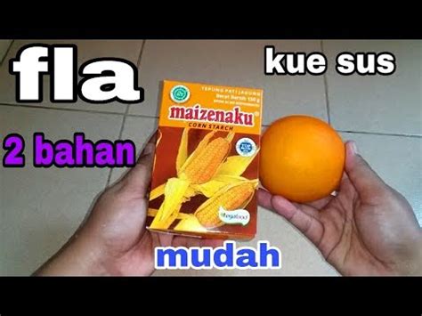 Dengan resep ini anda bisa mencobanya di rumah. RESEP FLA JERUK UNTUK KUE SUS - YouTube