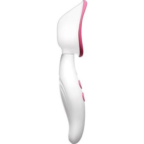 Automatic Vibrating Rechargeable Pussy Pump Pink And White Sex Toys