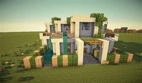 Modern House Pack 5 Houses Minecraft Map