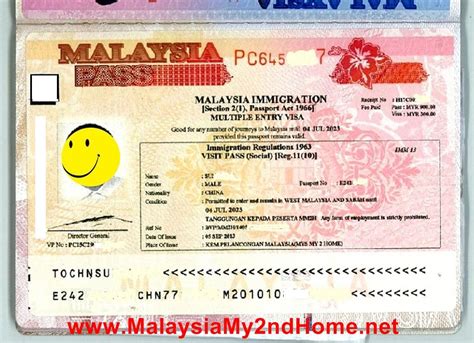 A pass is a stamp on the travellers passport which allows them to remain in malaysia for. MM2H Malaysia Agent - Travel MM2H License