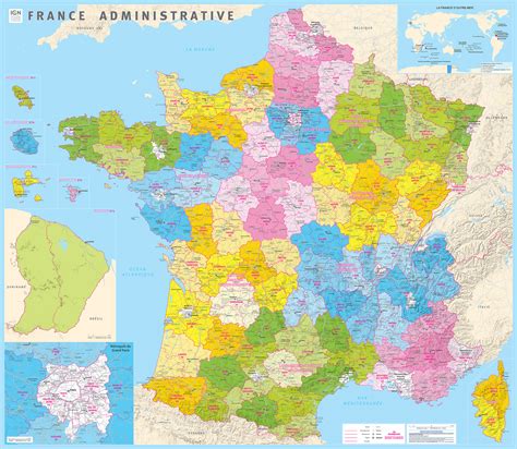 Trouvez votre préfecture et toutes les préfectures des départements sur une carte france. L'IGN publie la carte administrative de la France à 13 ...