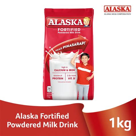 Alaska Fortified Powdered Milk Drink 1000g Shopee Philippines