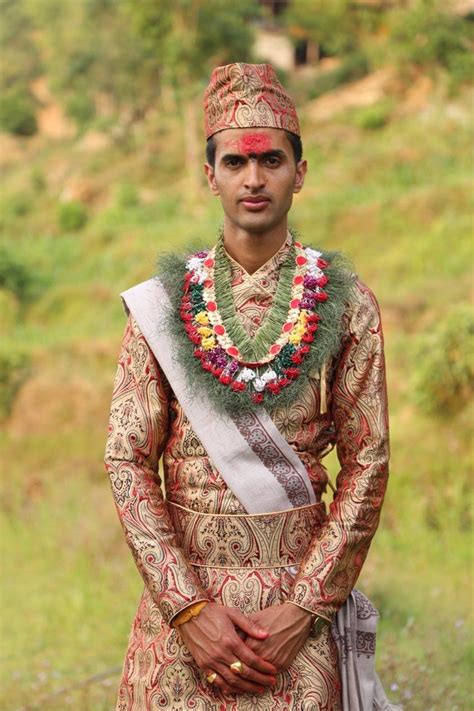 groom wearing brocade daura suruwal groom wedding dress wedding groom groom