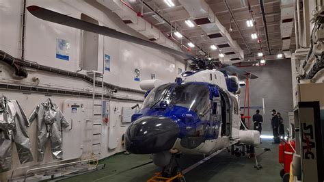 Hals Alh Dhruv Helicopter Showcases Deck Ops Capabilities