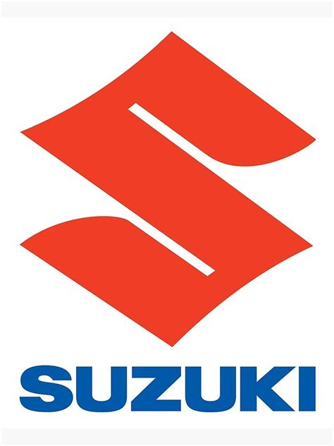 Suzuki Logo Photographic Print By Thraster Redbubble