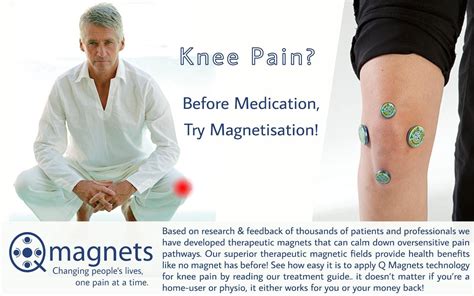 Magnetic Therapy For Knee Pain Using Q Magnets