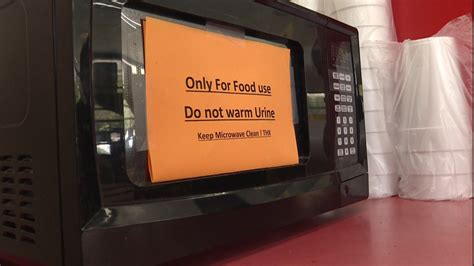 Dont Microwave Your Pee Jacksonville Gas Station Owners Bizarre