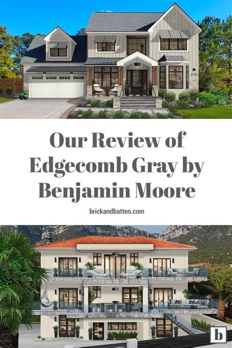 Our Review Of Edgecomb Gray By Benjamin Moore Brickandbatten In 2022