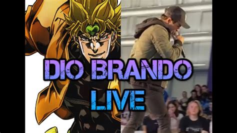 Dios German Voice Actor Performs Dio Live Youtube