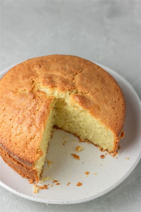 Easy Vanilla Sponge Cake Recipe My Active Kitchen
