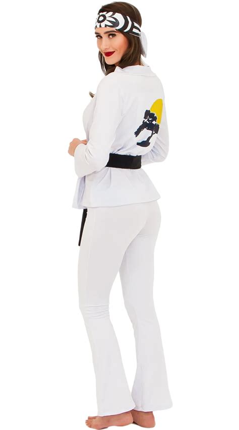 The Karate Girl Costume Sexy White Karate Costume