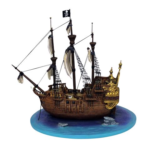 Wdcc Peter Pan Pirate Ship Jolly Roger Ubicaciondepersonascdmxgobmx