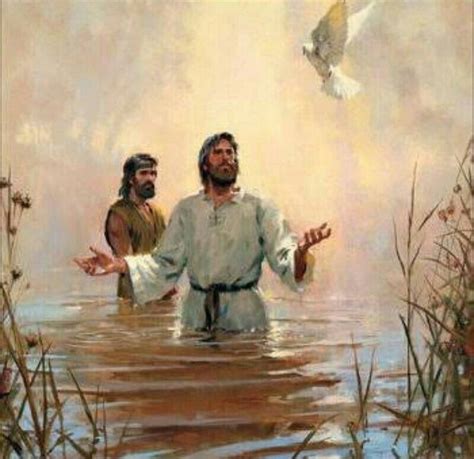 Jesus Baptized By John The Baptist Bible Pictures Jesus Pictures