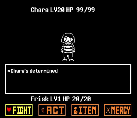 Undertale Chara Fight By Fantasy Ruin X