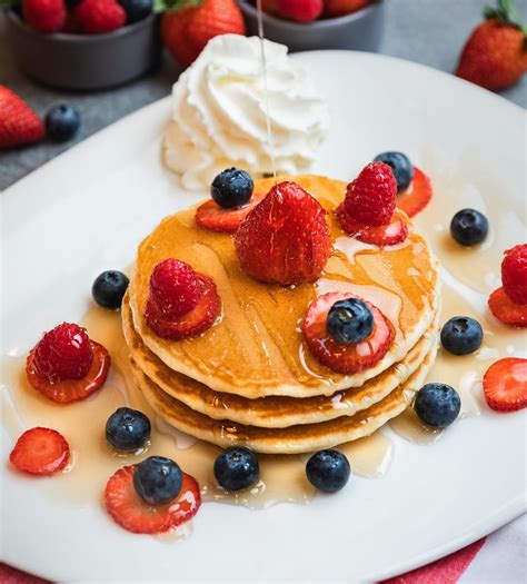 Fluffy Orange Creamsicle Pancakes Recipe Food Recipes