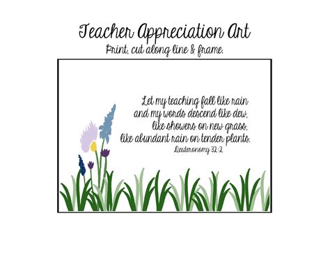 Thanks for being the creative and inspiring teacher you are. Teacher Appreciation Gift & Gift Card Holder // FREE Printable - Craftivity Designs