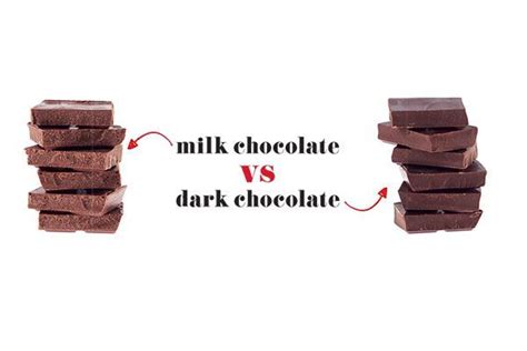 Milk Chocolate Vs Dark Chocolate Which Is Healthier