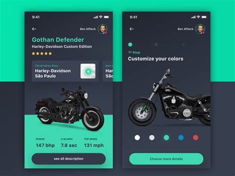 Dribbble Motorcyclecustomization Appconceptpng By Wagner Ramos 🇧🇷🇩🇪