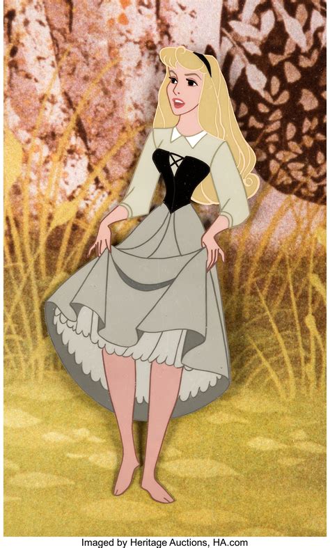 Sleeping Beauty Briar Rose Production Cel Walt Disney 1959 Lot 96208 Heritage Auctions