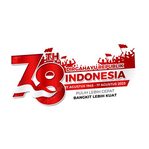 Kartu Ucapan Hari Kemerdekaan Indonesia 2023 Berlogo Hut Ri 78 Logo