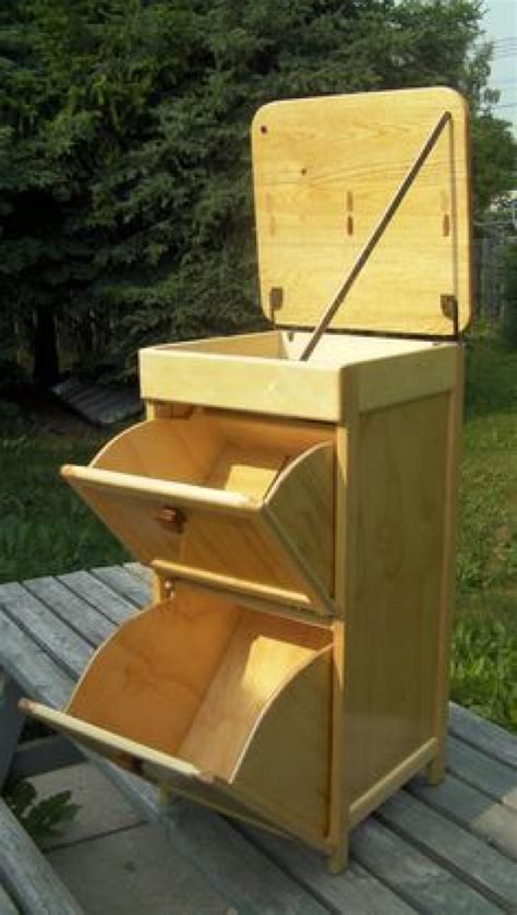 If you like potato storage bin, you might love these ideas. potato and onion bin - by coaltowner @ LumberJocks.com ...