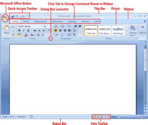 A Complete Graphical User Interface To Microsoft Word 2023 Artofit