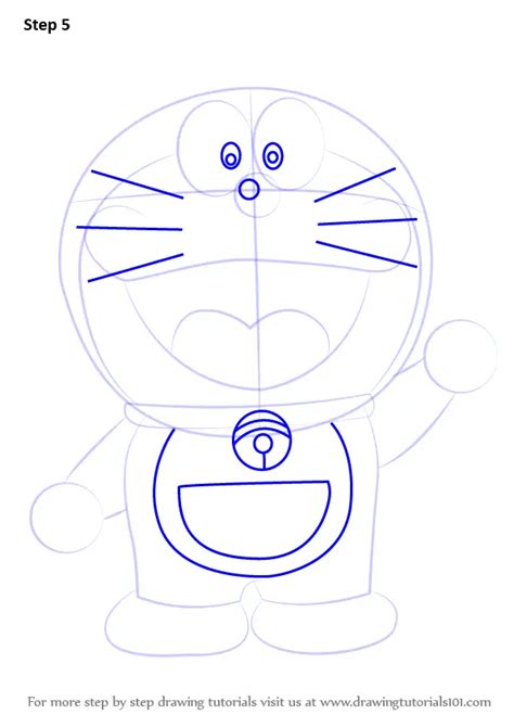 Learn How To Draw Doraemon Doraemon Step By Step Drawing Tutorials