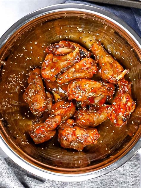 Sticky Teriyaki Chicken Wings Drive Me Hungry