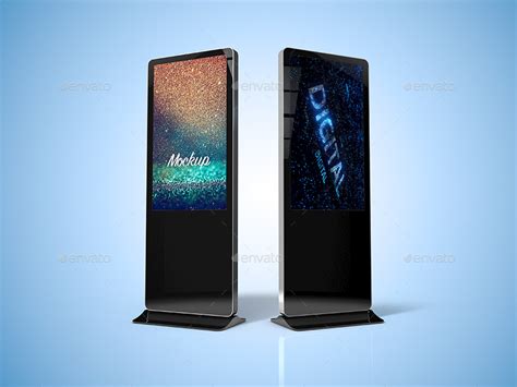Download LCD Digital Signage Mockup by Dkgoodart | GraphicRiver