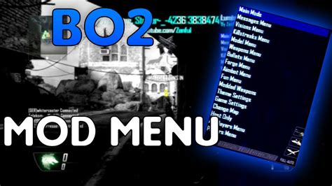Coded by me and some help from my friend. [PS3 COD BO2 Best Mod Menu Tutorial + Download [german ...