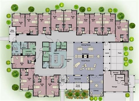 Home Design Floor Plans Nursing Home Floor Plans