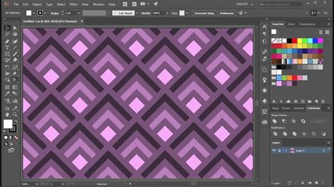 How To Create A Pattern In Adobe Illustrator Youtube