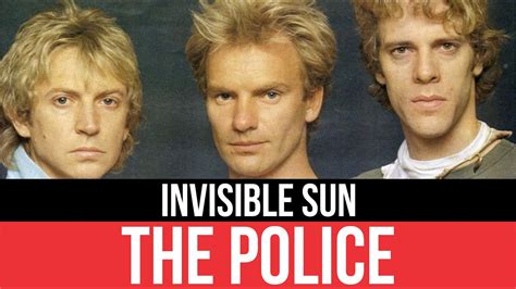The Police Invisible Sun Sol Invisible Audio Hd Lyrics Youtube