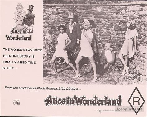 Alice In Wonderland An X Rated Musical Fantasy Lobby Card