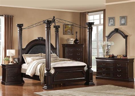 Browse our bedroom sets and choose the perfect pieces for your home. Traditional Bedroom Set Queen King Size 4pcs Master ...