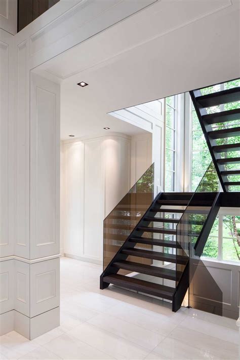 Stone wall and modern stairs. 20 Astonishing Modern Staircase Designs You'll Instantly Fall For