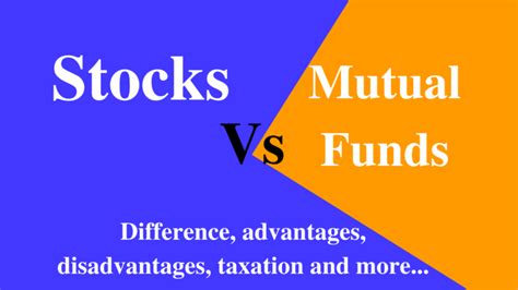 11 Major Difference Between Mutual Funds Vs Stocks Insiderpedia
