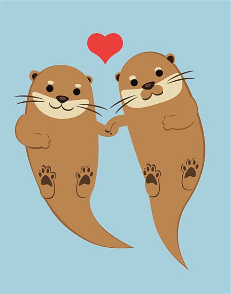 Best Otter Illustrations Royalty Free Vector Graphics